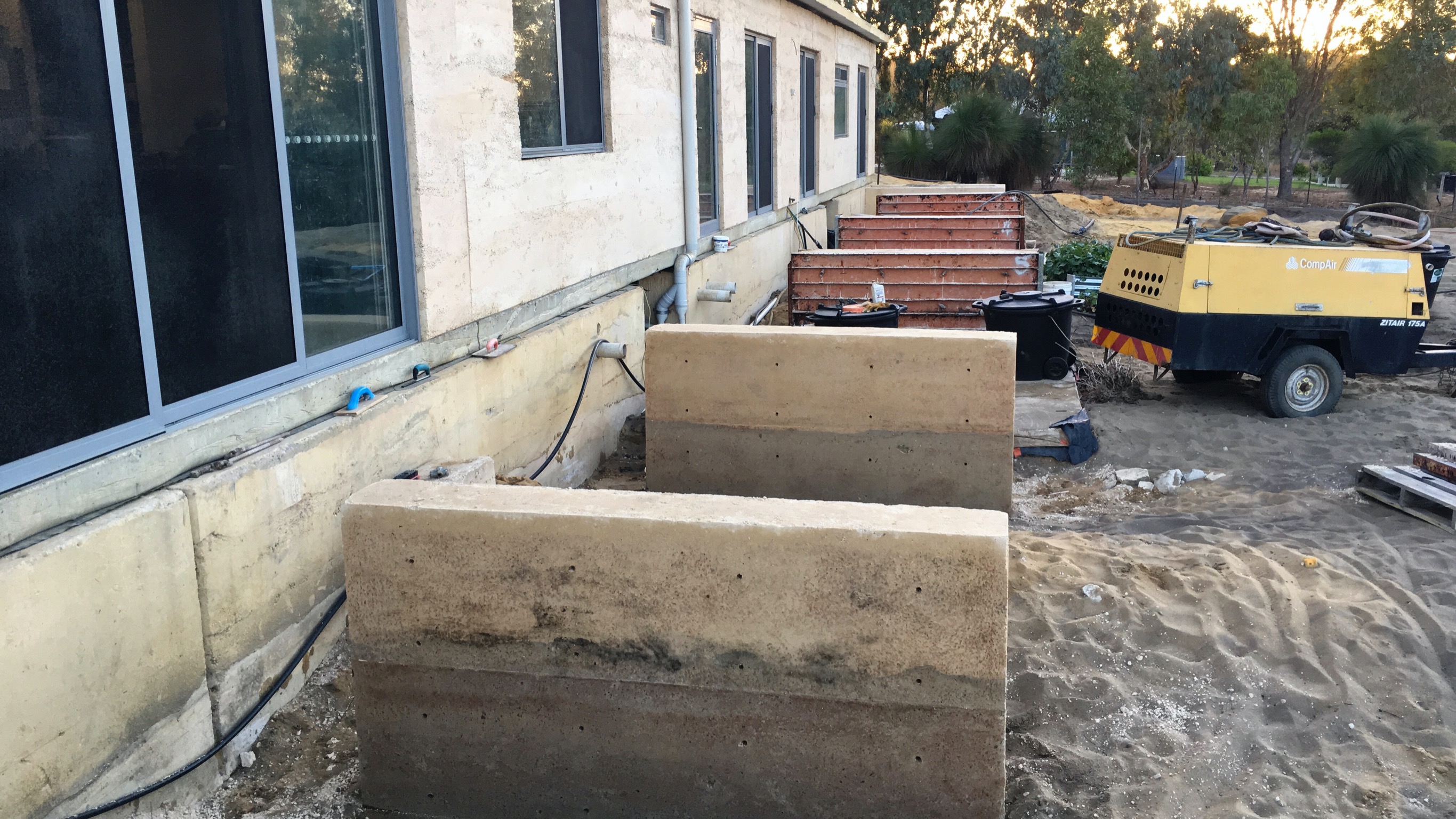 2 April 2019 N Verandah Support Walls Unveiled