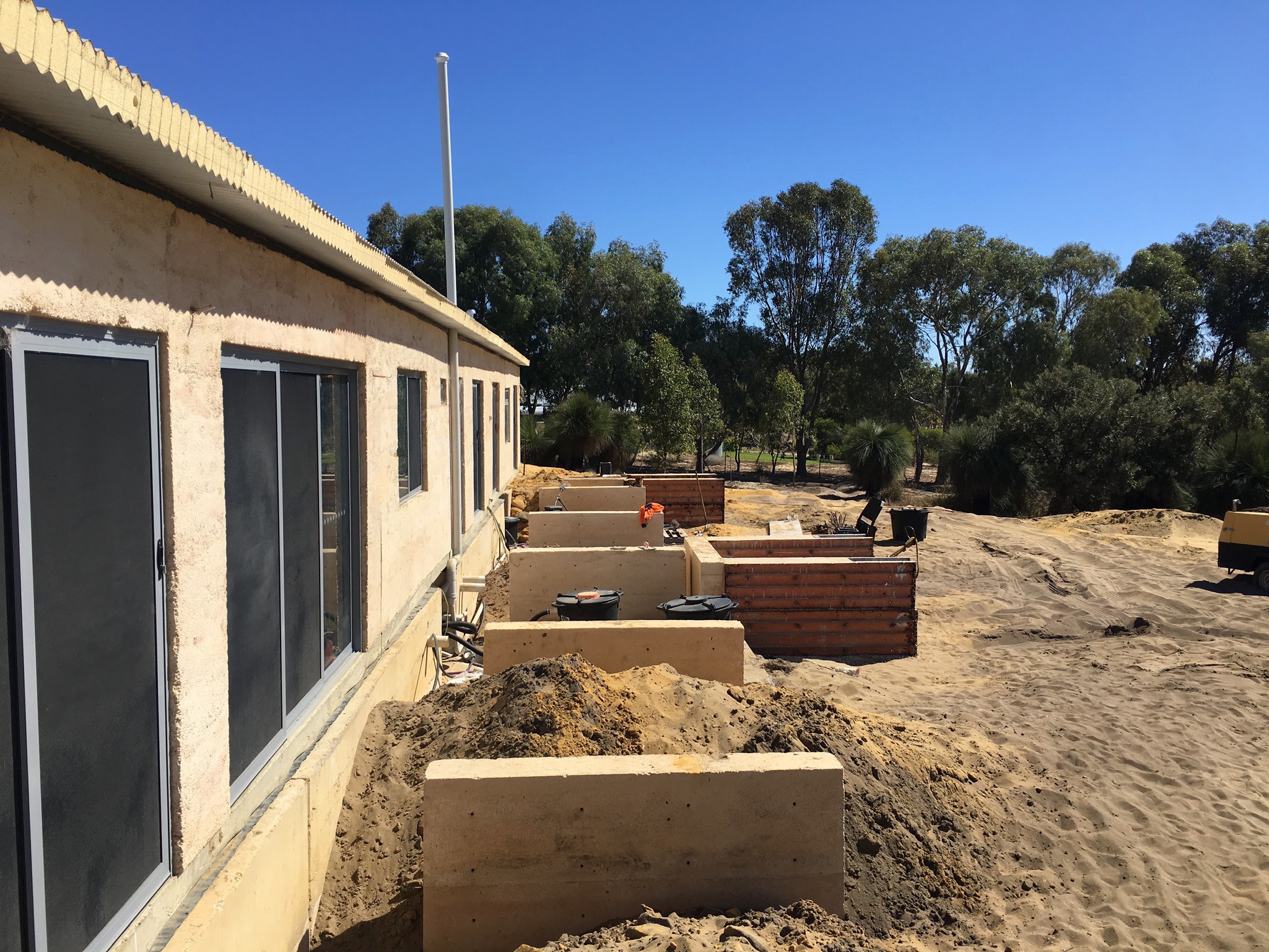 8 April 2019 N Verandah Walls