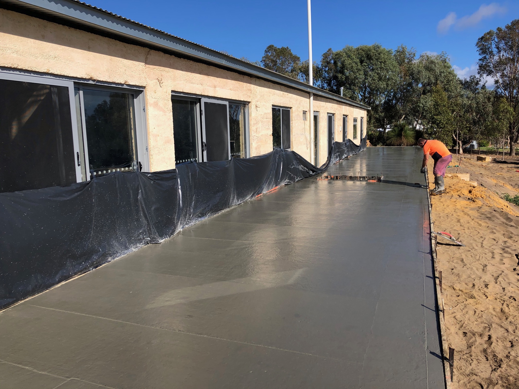 23 April 2020 N Verandah Concreting