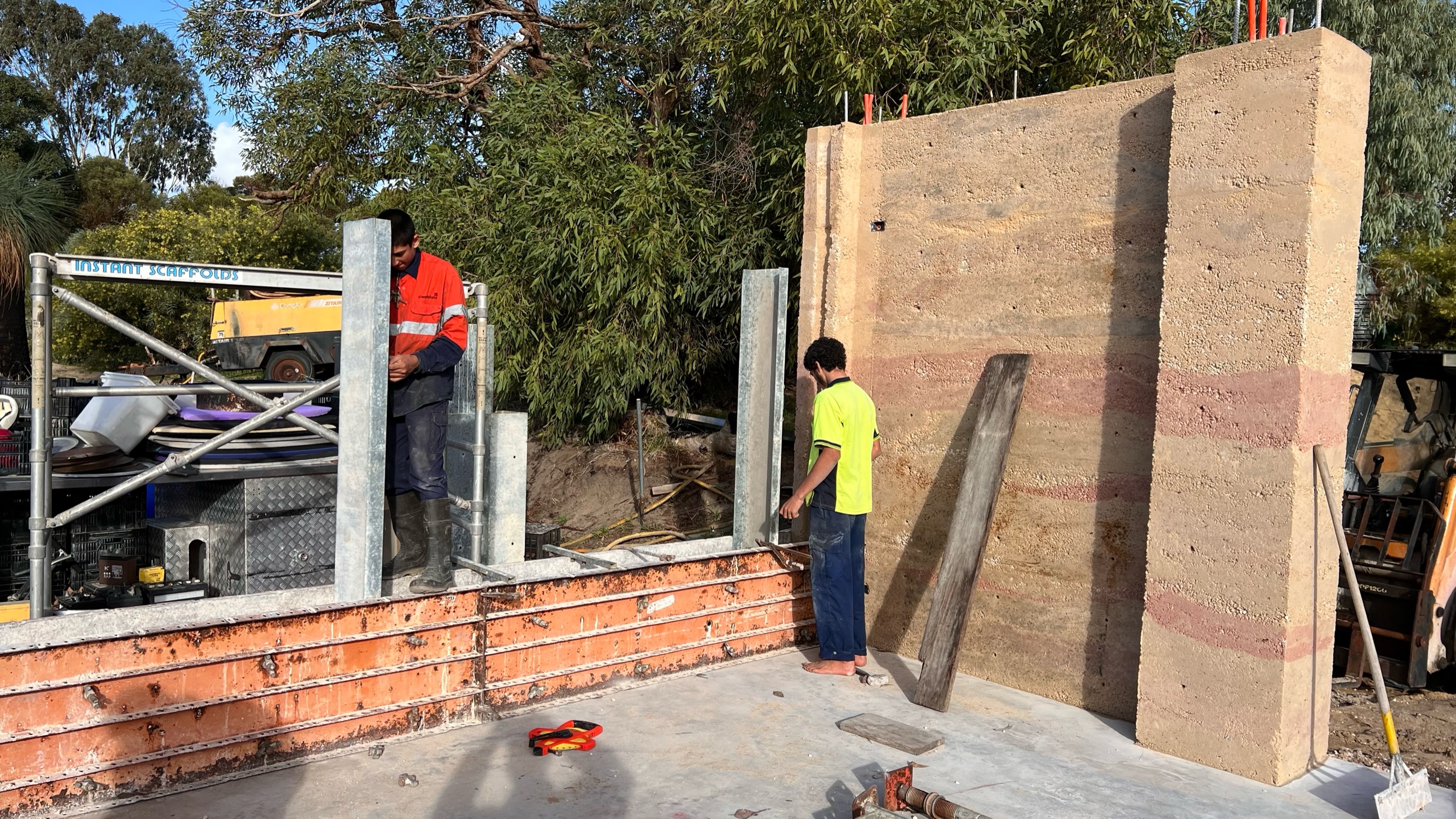 13 May 2022 Carport wall #2