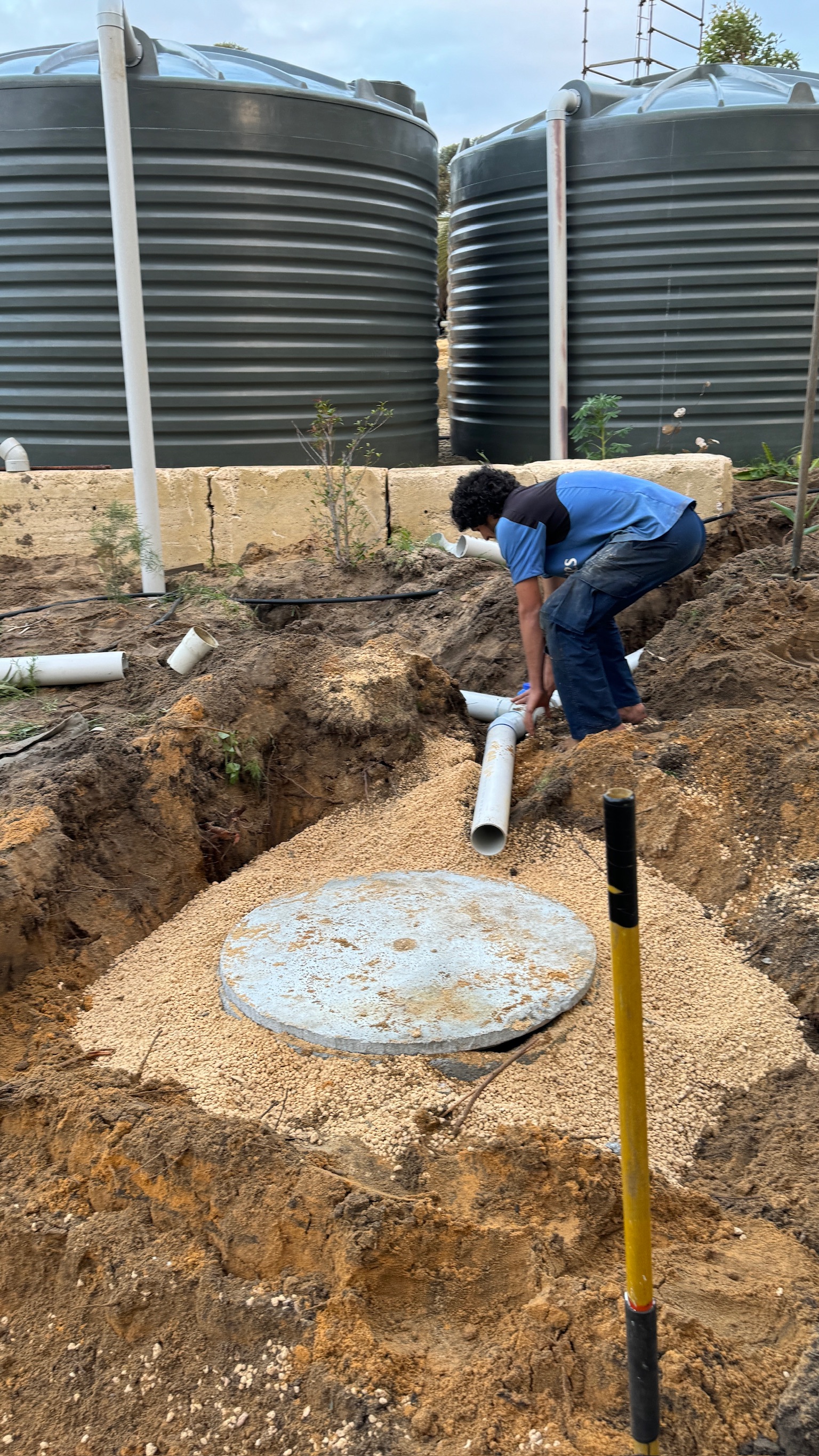 22 August 2024 W Water Tank soak