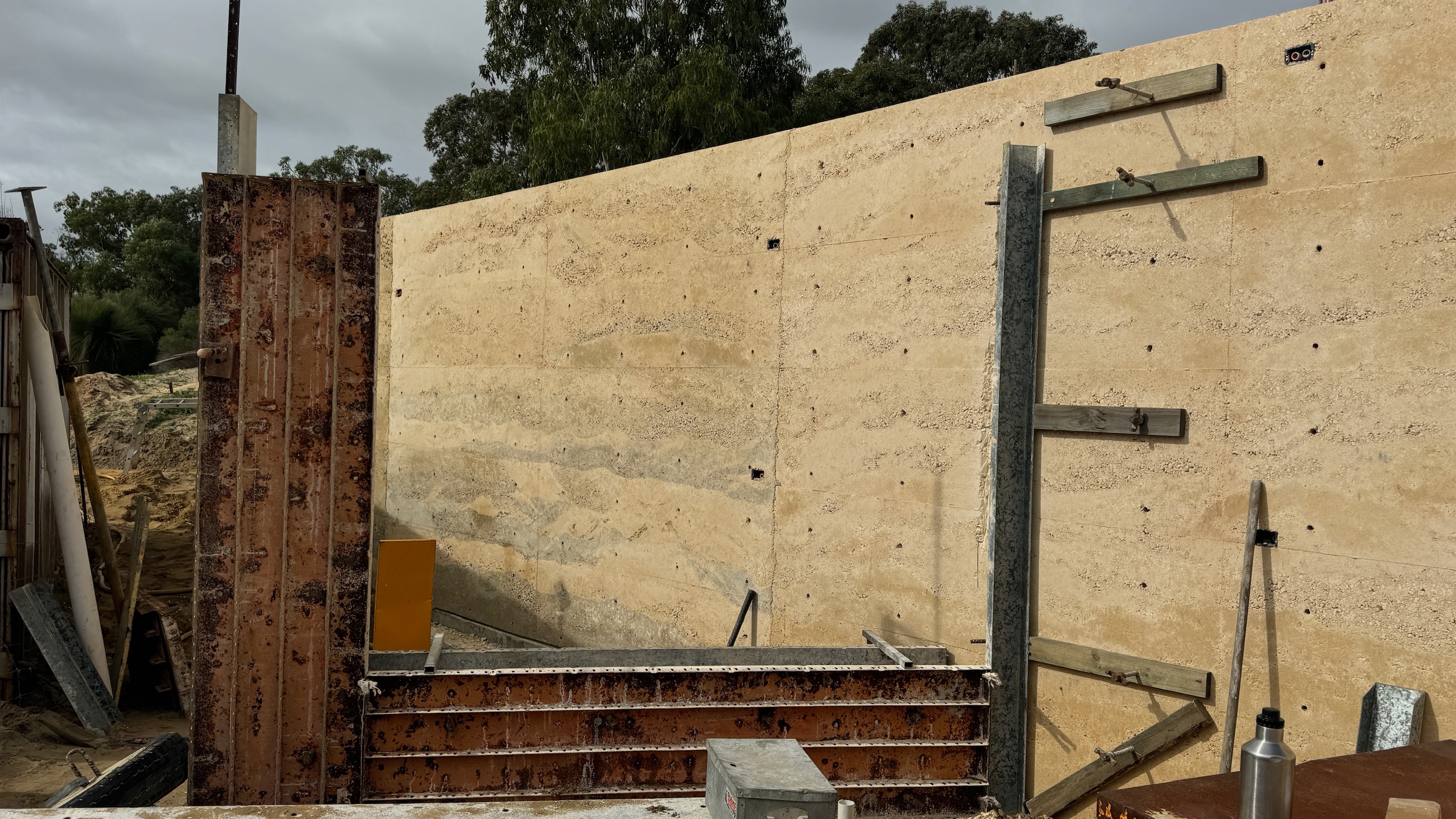18 July 2025 MS E Wall form up