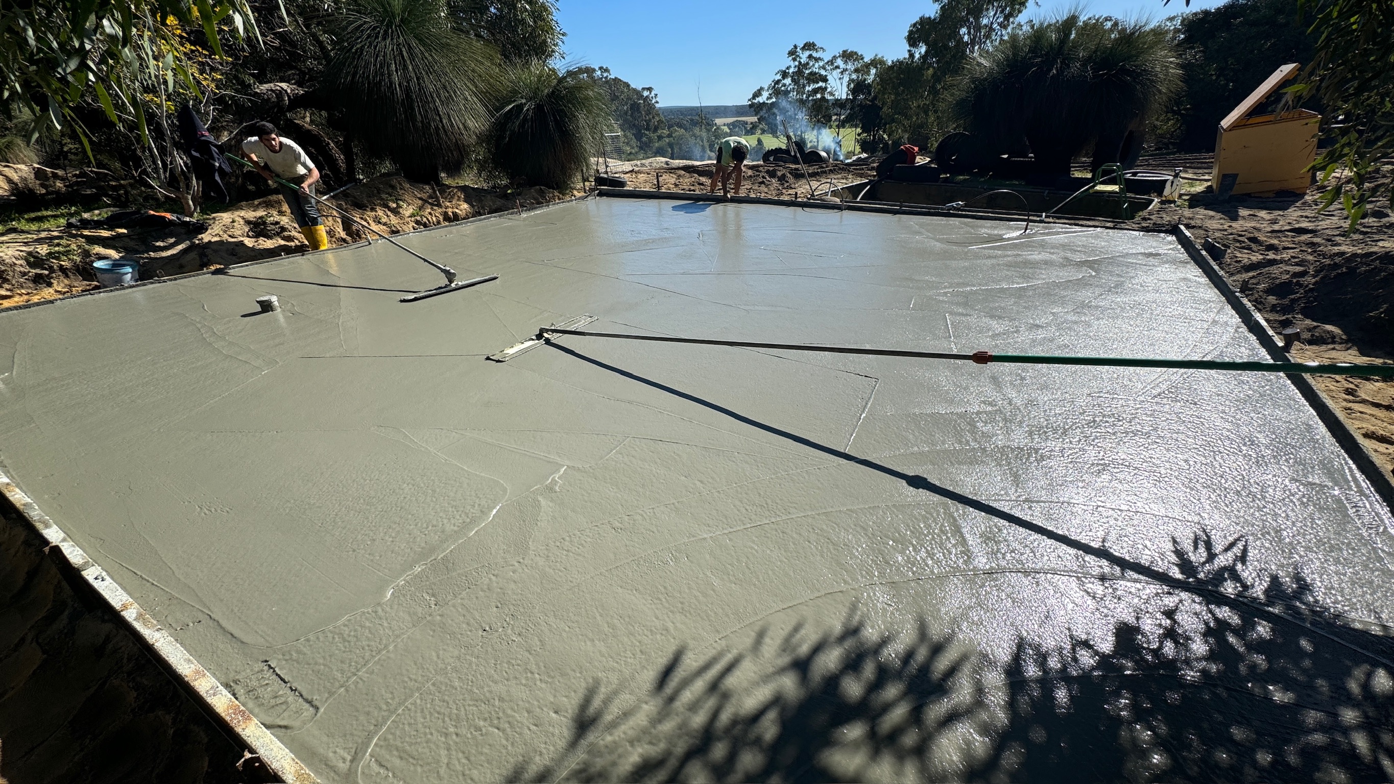 31 July 2025 Granny Flat Laying Slab 