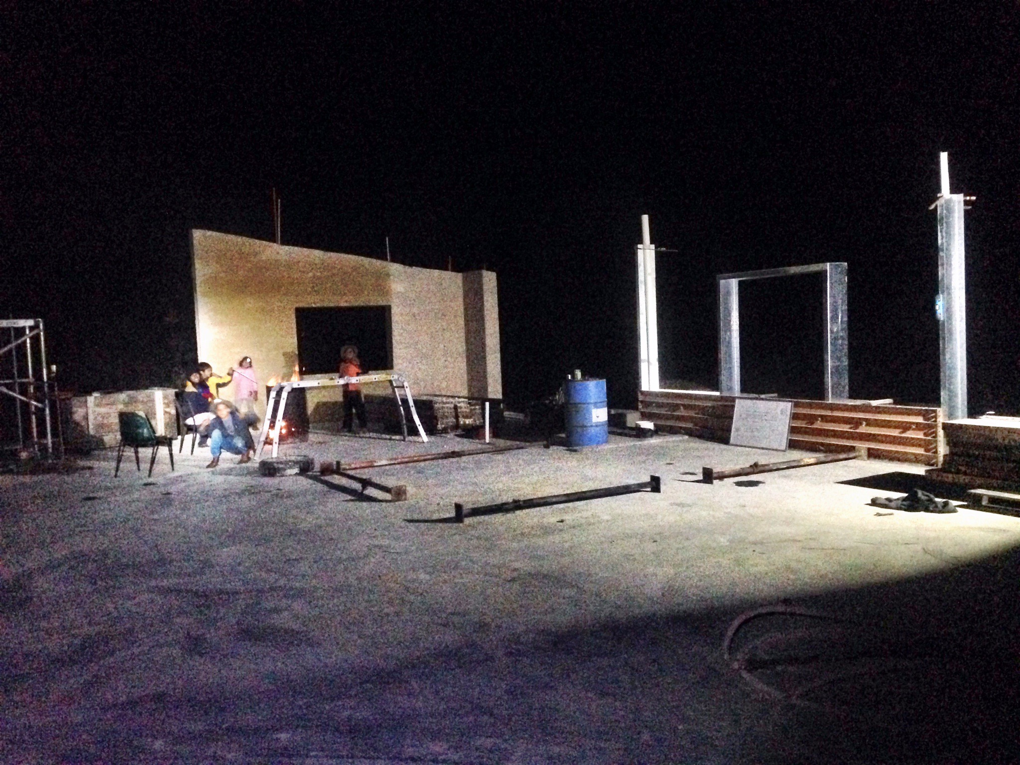 18 September 2015 House wall #2 formed up!