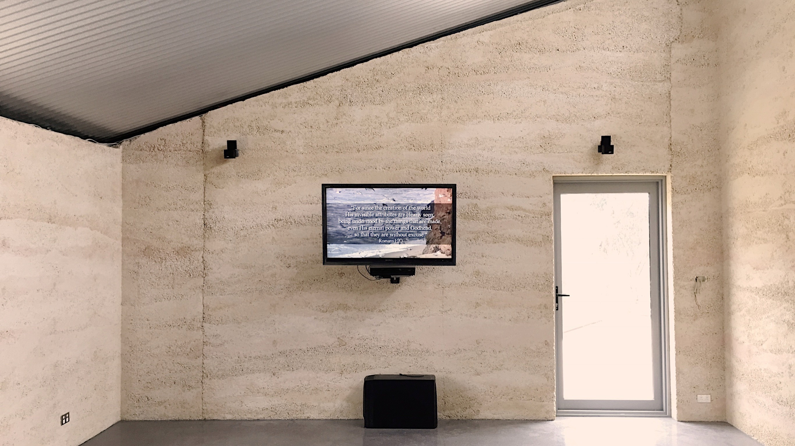 28 July 2018 Games Room TV installed